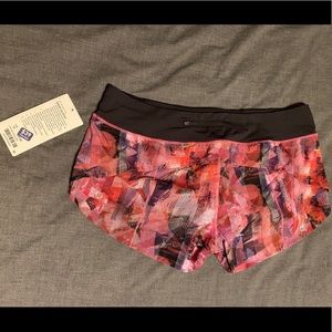 Lululemon speed up shorts size 10